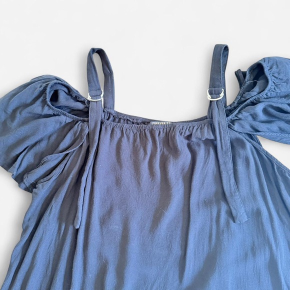 Forever 21 Contemporary Black Swing Babydoll dress - Picture 4 of 6